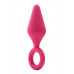 Dream toys | Анальна пробка Dream Toys FLIRTS PULL PLUG SMALL PINK. Ціна 550 грн. Фото: 1
