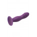 Dream toys | Фаллоимитатор Dream Toys Flirts Pleasure Dildo для точки G на присоске, фиолетовый. Цена: 1 250 грн. Фото: 5