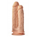 Dream toys | Фаллоимитатор двойной Dream Toys REAL LOVE DOUBLE PENETRATOR. Цена 3 202 грн. Фото: 5