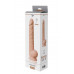 Dream toys | Фаллоимитатор гигантский реалистичный Dreamtoys Real Love на присоске с мошонкой, бежевый. Ціна 4333 грн. Фото: 4