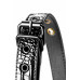 Dream toys | Кляп 4,7 см BLAZE LUXURY BALL GAG CROCO BLACK. Цена 745 грн. Фото: 4