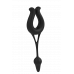 Dream toys | DT21802 Мульти вібратор для пар з анальною пробкою RINGS OF LOVE REMOTE MULTI TEASER. Ціна 2635 грн. Фото: 7