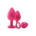 Dream toys | Набор анальных пробок Dream Toys FLIRTS PINK. Цена 1 550 грн. Фото: 5