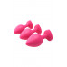 Dream toys | Набор анальных пробок Dream Toys FLIRTS PINK. Цена 1 550 грн. Фото: 2