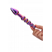 Dream toys | Анальный стимулятор Dream Toys Glamour Glass Ridged Anal Dildo (18 см). Цена 1 550 грн. Фото: 3