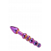 Dream toys | Анальный стимулятор Dream Toys Glamour Glass Ridged Anal Dildo (18 см). Цена 1 550 грн. Фото: 2