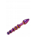 Dream toys | Анальный стимулятор Dream Toys Glamour Glass Ridged Anal Dildo (18 см). Цена 1 550 грн. Фото: 1