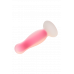 Dream toys | Светящаяся анальная пробка Dream Toys RADIANT SOFT SILICONE GLOW IN THE DARK PLUG LARGE PINK. Цена 1 590 грн. Фото: 2