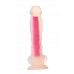 Dream toys | Светящийся фаллоимитатор Dream Toys RADIANT SOFT SILICONE GLOW IN THE DARK DILDO LARGE PINK. Ціна 1995 грн. Фото: 4