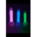 Dream toys | Светящийся фаллоимитатор Dream Toys RADIANT SOFT SILICONE GLOW IN THE DARK DILDO LARGE PINK. Ціна 1995 грн. Фото: 10
