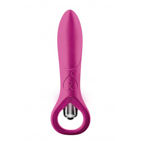 Dream toys | Мини вибратор для точки G Dream Toys FLIRTS 10 FUNCTIONS RING VIBRATOR PINK. Цена: 1 182 грн
