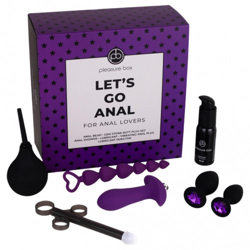 Dream toys | Подарочный набор для анального секса DreamToys Let'S Go Anal 7 предметов, фиолетовый. Цена 2 259 грн Dream toys | Подарочный набор для анального секса DreamToys Let'S Go Anal 7 предметов, фиолетовый. Цена 2 259 грн