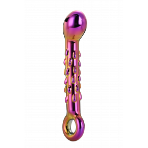 Dream toys | скляний фалоімітатор Dream Toys GLAMOUR GLASS RIBBED G-SPOT DILDO. Ціна: 1495 грн