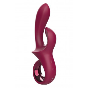 Dream toys | Вибратор-кролик Dreamtoys Glam Duo Vibrator с ручкой крючком, 22.7 х 4.2 см. Ціна: 2507 грн