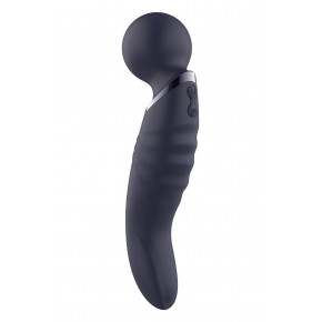 Dream toys | Вибратор микрофон изогнутый двойной стимуляции Dream Toys Glam Dual Wand Vibe, фиолетовый. Ціна: 2950 грн