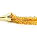 DS Fetish | Флоггер с кисточкой на цепочке DS Fetish Golden Metal 23 см. Ціна 695 грн. Фото: 3