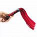 DS Fetish | Флоггер DS Fetish Leather flogger M червоно-чорний ромб 38см. Ціна 930 грн. Фото: 2