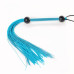 DS Fetish | Кнут Голубой 39 см прозрачная ручка 2 шарика FLOGGER DS Fetish. Цена 350 грн. Фото: 1