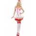 DS Fetish | Костюм сексуальной медсестры Nurse бело-красный, XS. Цена 635 грн. Фото: 1