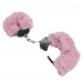 DS Fetish | Наручники DS Fetish Plush handcuffs, металл с мехом, розовые. Ціна 595 грн. Фото: 1