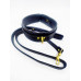 DS Fetish | Ошейник с поводком DS Fetish Collar, синий. Цена 950 грн. Фото: 1