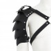 DS Fetish | Мужская портупея с объемным плечом, экокожа, черная, One Size. Цена 1 520 грн. Фото: 2