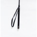 DS Fetish | Стек с серебристой вставкой на ручке 55 см Crop black L. Цена 895 грн. Фото: 2