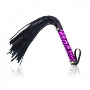 DS Fetish | Флоггер DS Fetish леопард фиолетовый flogger M. Ціна: 300 грн