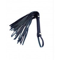 DS Fetish | Флоггер екокожа L DS Fetish Flogger чорний 38см. Цена 467 грн