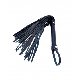 DS Fetish | Флоггер екокожа L DS Fetish Flogger чорний 38см. Цена: 550 грн
