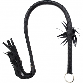DS Fetish | Флоггер полосатый DS Fetish Stripe flogger black. Ціна: 699 грн