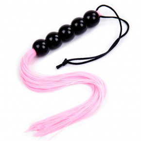 DS Fetish | Кнут розовый, ручка из шариков FLOGGER, 45 см. Цена: 485 грн