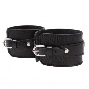 DS Fetish | Кожаные наручники (без сцепки) DS Fetish черные. Ціна: 1950 грн