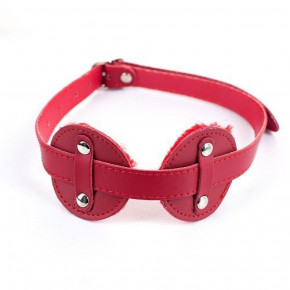 DS Fetish | Маска на глаза DS Fetish кожзам, красная. Ціна: 650 грн