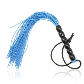 DS Fetish | Мини флоггер DS Fetish Leather flogger Голубой. Цена: 95 грн
