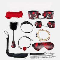 DS Fetish | Набор бдсм DS Fetish Lanwan Restraints Kit в чемодане 10 предметов. Цена 2 800 грн