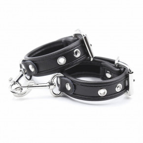 DS Fetish | Наручники тонкие кожзам на карабинах. Ціна: 395 грн