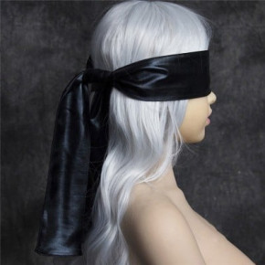 DS Fetish | Повязка на глаза глянцевая DS Fetish, 150 см х 7.5 см, черная. Ціна: 250 грн