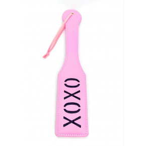 DS Fetish | Шлепалка розовая квадратная з вырезом OXOX PADDLE 31,5 см. Ціна: 495 грн