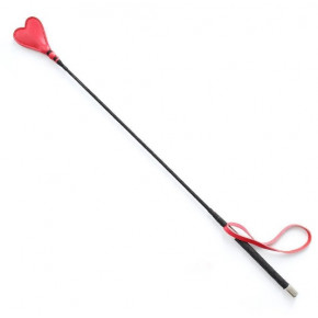 DS Fetish | Стек DS Fetish Crop heart red leather. Цена: 750 грн