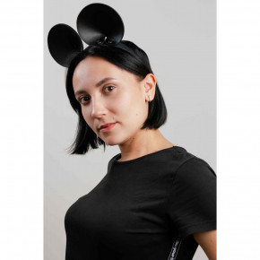 DS Fetish | Ушки Микки-Маус, кожаные, черные. Цена: 450 грн