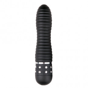 EasyToys | ET086BLK Вибратор ребристый Love Diamond Vibrator черный, 11.4 см. Ціна: 650 грн
