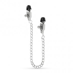 EasyToys | Зажимы на соски с цепочкой Easytoys, металлические, серебряные, 45 см. Цена: 865 грн