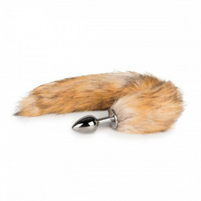 EasyToys | Анальная пробка Silver с хвостиком с EasAToys Fox. Цена: 1 599 грн