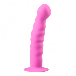 EasyToys | Фаллоимитатор на присоске Easytoys розовый, 14.2 х 2.8 см. Цена: 1 150 грн