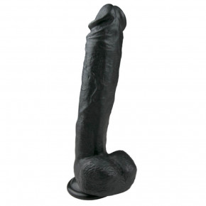 EasyToys | Фалоімітатор EasyToys Realistic Dildo-26,5 cm чорний. Ціна: 1995 грн