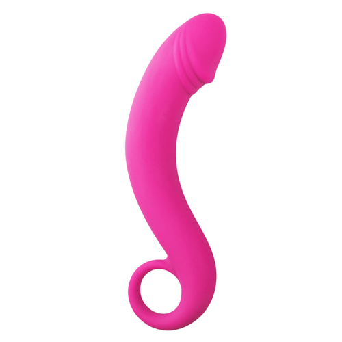 EasyToys | Масажер простати EasyToys Curved Dong Pink 7" (17.5 см). Ціна 699 грн EasyToys | Масажер простати EasyToys Curved Dong Pink 7" (17.5 см). Ціна 699 грн