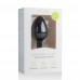 EasyToys | Анальная пробка с кристаллом Easytoys, силиконовая, чёрная, 8.5 х 3.3 см.. Цена 795 грн. Фото: 2