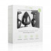 EasyToys | Набор анальных пробок Anal Diamond plug,  Black. Цена 1 099 грн. Фото: 4