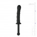 EasyToys | ET317BLK Фаллоимитатор с ручкой The Handler Black, черный, 25 см. Ціна 1250 грн. Фото: 3